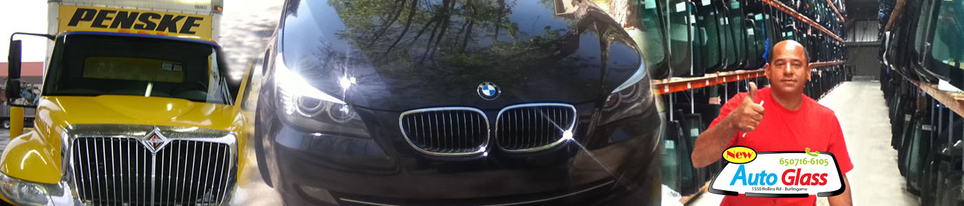 Windsield and Auto Glass repair and replacement in Burlingame